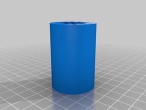 il mio personalizzato parametrico cuscinetto lineare divisa opzionale 3d la stampante parti 3d print model - Mito3D