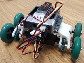 encoderbot vex robotics chassis cortex pic programmable remote 3d print model - Mito3D