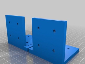 wanhao duplicator i3 simple enclosure bracket 3d printer parts 3d print model - Mito3D