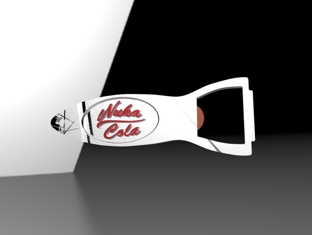 nuka cola bottle opener fallout hand tools 3D print model - Mito3D