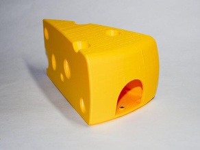 formaggio mouse trap casa 3d print model - Mito3D