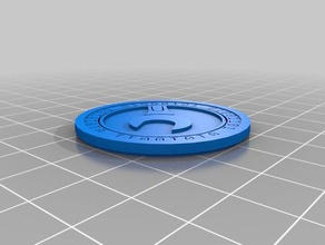 maker trinket encouragement coins badges 3d print model - Mito3D