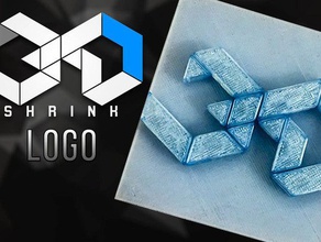 3d shrink logo design signs logos 3d print model - Mito3D