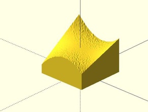 openscad function plot math 3d print model - Mito3D