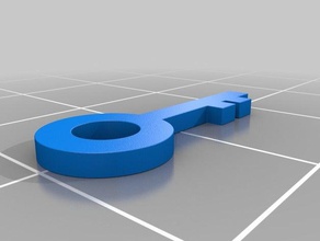 chave de sucesso chaveiros designpoject makeredchallenge 3d print model - Mito3D