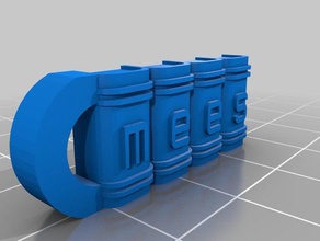 meesluitelh keychains customized 3d print model - Mito3D