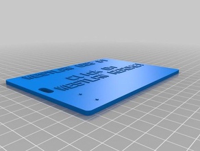 westlaw 1 organization customized 3d print model - Mito3D