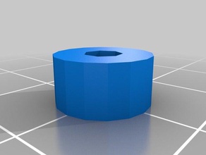 v2 passt zylindrischen Abstandhalter Teile angepasst 3d print model - Mito3D