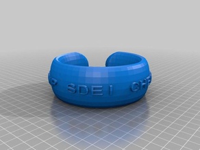 sdei chemed ring Mode angepasst 3d print model - Mito3D