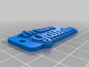 arturo galindo portachiavi i personalizzato 3d print model - Mito3D