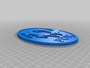 metal gear solid logotipo de fox hi-res video juegos 3d print model - Mito3D