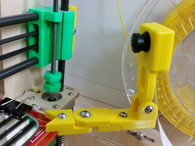 rpi rpi-ww cam titular 3d de la impresora partes 3D print model - Mito3D