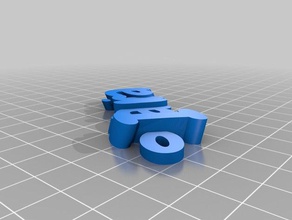 ilaria keychains customized 3d print model - Mito3D
