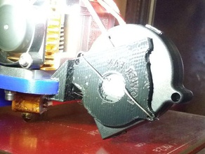 geeetech i3 pro turbine fan extruder holder 3d printer accessories 3d print model - Mito3D
