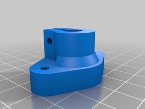 8 mm steel rod shaft support 3d printer parts 3d print model - Mito3D