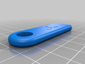 iva chiave a catena accessori personalizzato 3d print model - Mito3D