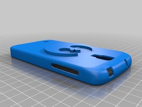 galaxy s4 active rebel case mobile phone 3d print model - Mito3D