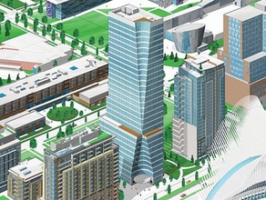 7 bryant park des bâtiments les structures immeubles de grande hauteur new york 3d print model - Mito3D