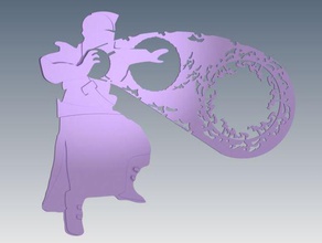 voidwalker silhouette people 3d print model - Mito3D