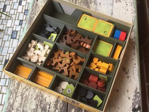 agricola all creatures big small storage tray toy game accessories acbas acbs boardgame insert 3d print model - Mito3D