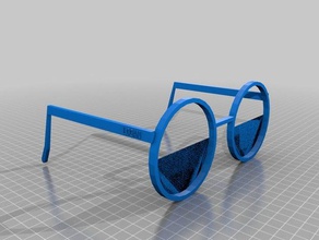i miei occhiali personalizzati 3d print model - Mito3D