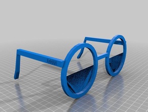 mi personalizados glasses2 3d print model - Mito3D