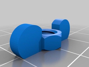 wing clamp parts customized 3d print model - Mito3D