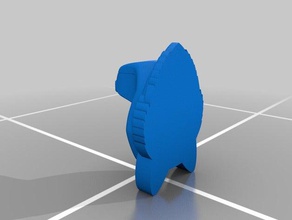 testa di lupo decorazione sculture 3d print model - Mito3D