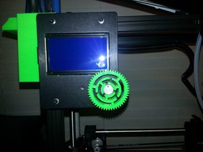 taz steampunk bouton 3d de l'imprimante accessoires pressfit engrenages 3d print model - Mito3D