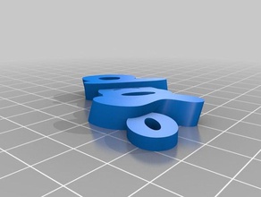 soapkeyfob i portachiavi personalizzato 3d print model - Mito3D