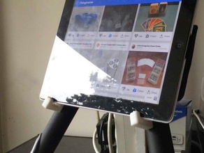 destek ipad velo dappart spor açık havada standı 3d print model - Mito3D