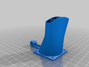 print cooling duct 3d printer accessories 3d print model - Mito3D