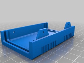 behuizing baurnl unten - Elektronik angepasst 3d print model - Mito3D