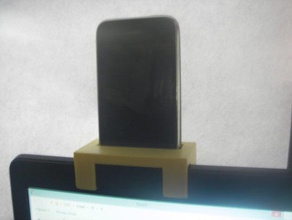 Unterstützung iphone mobile pc-Bildschirm 5 6 case 3d print model - Mito3D