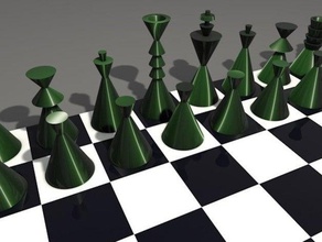 scacchi ajedrez i giocattoli giochi cinema 4d makerbotdigitizer thing-o-matic 3d print model - Mito3D