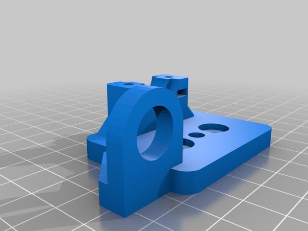 v-slot openbuilds mini gantry e3d v6 mount wproximity sensor printer accessories 3D print model - Mito3D