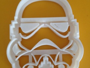 stormtrooper cookieicing cutter Küche Essen cookie Raum star wars 3d print model - Mito3D