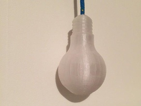 edison bulb household 3d print model - Mito3D