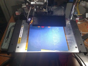 4 strip led light mount printrbot simple metal 3d printer accessories 3d print model - Mito3D