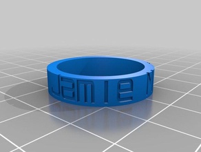 mein Ehering repo Ringe angepasst 3d print model - Mito3D