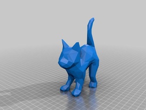 my customized brownian noise cat animals 3d print model - Mito3D