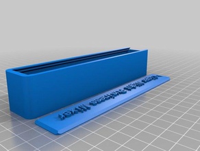 cigar night 26x26 Deckel Container angepasst 3d print model - Mito3D