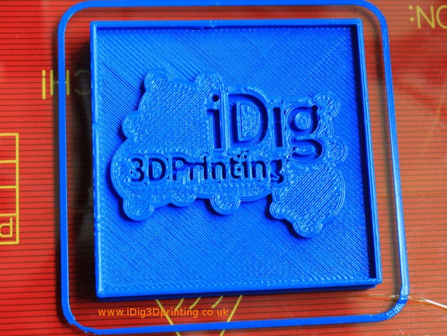 idig3dprinting test plaque tests 3D print model - Mito3D