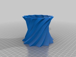 multipoint square vase cup bracelet generator decor customized 3d print model - Mito3D