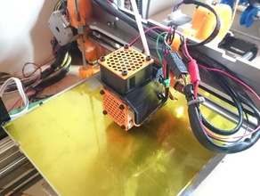ormerod hot end print cooling duct 3d printer parts 3d print model - Mito3D