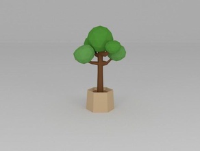 desktop tree decor 3d print model - Mito3D