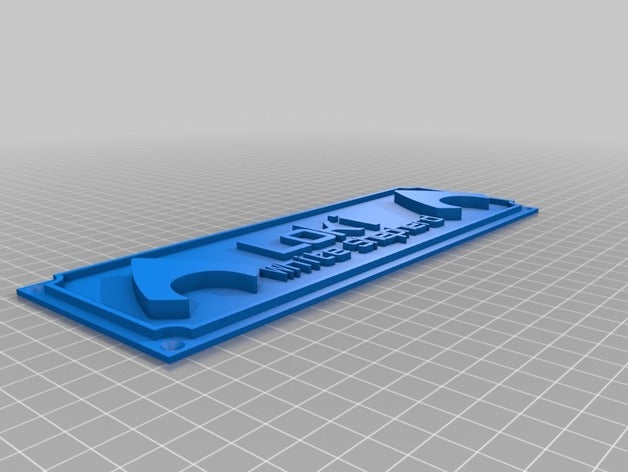 loki nametag office customized 3D print model - Mito3D