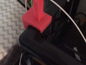 micro m3d filamento cleaner la stampante accessori pulizia guida spool 3d print model - Mito3D