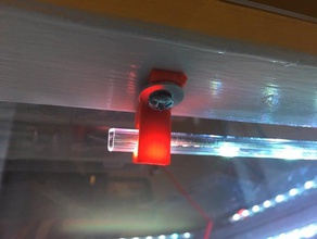 ikea diodo emissor de luz da barra suporte eletrônica dioder rgb hack 3d print model - Mito3D