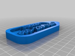 tucker tag household customized 3d print model - Mito3D